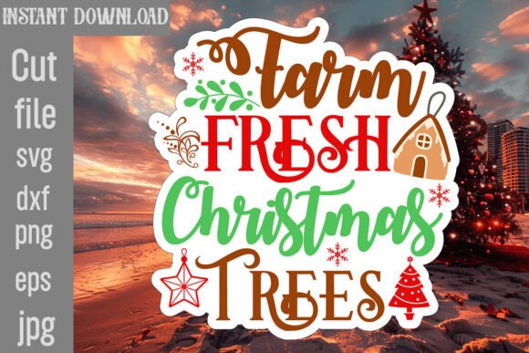 Farm Fresh Christmas Trees SVG: A Designer’s Review