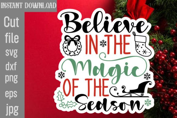Review: Believe in the Magic of the Season SVG for Embroidery