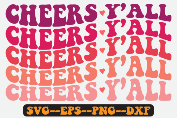Review: Cheers Y all Wine Quote Retro Svg Design