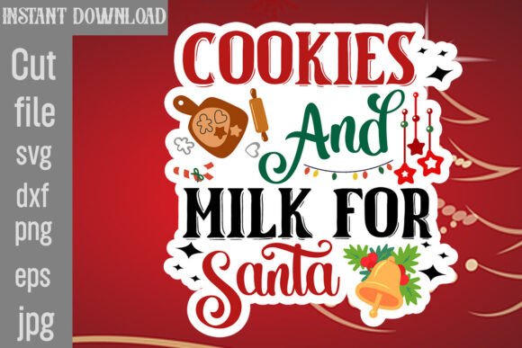 Review: Cookies and Milk for Santa SVG Cut File