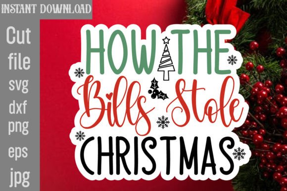 Review: How the Bills Stole Christmas SVG for Embroidery