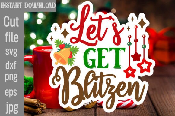 Review: Let’s Get Blitzen SVG Cut File for Embroidery