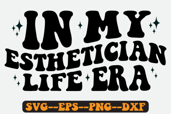 Reviewing In MY Esthetician ERA Quote Retro Svg