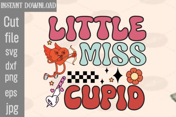 Reviewing Little Miss Cupid Retro PNG Sublimation