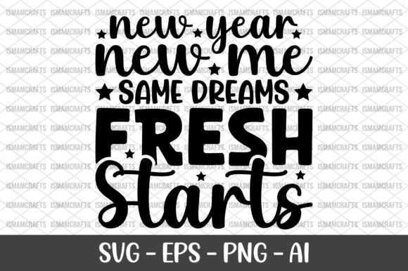 Reviewing New Year New Me Same Dreams Fresh SVG for Stitchers