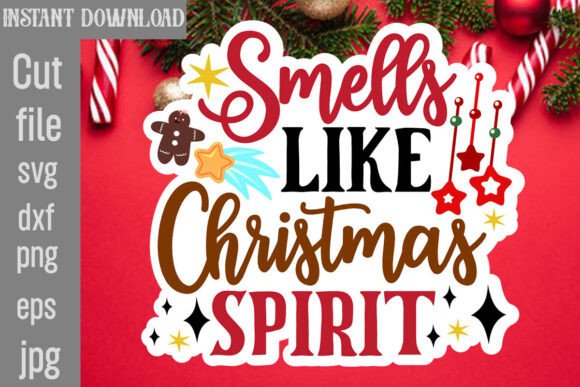 Reviewing Smells Like Christmas Spirit SVG Cut File