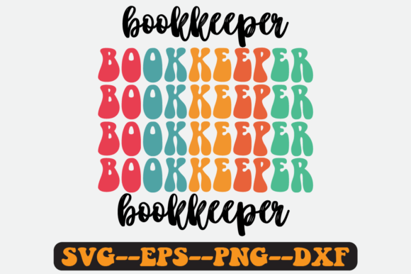Reviewing the Bookkeeper Quote Retro Svg Design