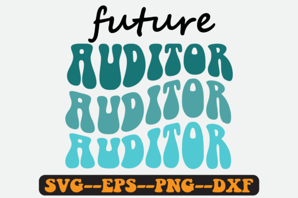 Reviewing the Future Auditor Quote Retro Svg Design